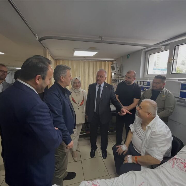 AK PARTİ GİRESUN İL YÖNETİM KURULU ÜYESİ CUMHUR KARAHASAN TOPLANTIDA FENALAŞTI