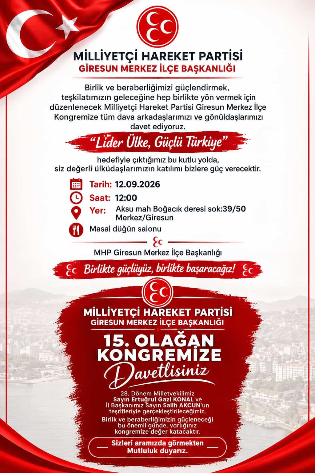 Murat Altın gönüldaşlara davet 