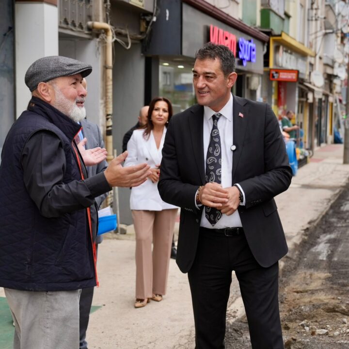 ORHAN YILMAZ VE İNÖNÜ CADDESİNDE ASFALT İÇİN SON HAZIRLIKLAR