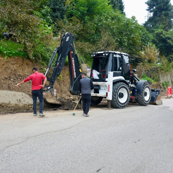 GİRESUN BELEDİYESİ: GÜRE MAHALLESİ’NDE YENİ KALDIRIM ÇALIŞMASI BAŞLADI