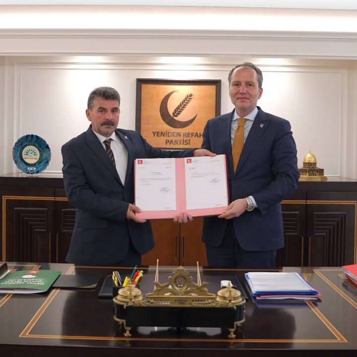 YENİDEN REFAH PARTİSİ GİRESUN İL BAŞKANLIĞINDA DEĞİŞİM