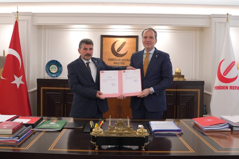 YENİDEN REFAH PARTİSİ GİRESUN İL BAŞKANLIĞINDA DEĞİŞİM